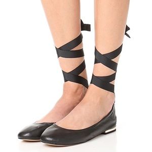NWOT-Sam Edelman ‘Fallon” Wraparound Tie Flat
